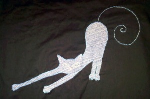 Broderie chat 2
