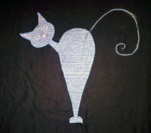 Broderie chat 4